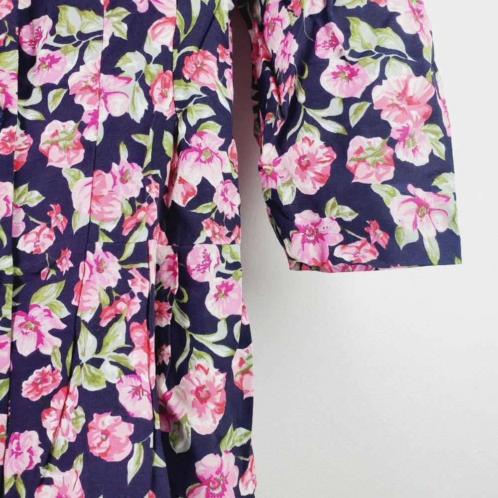 Vintage All that Jazz Floral Cottage Core Bodycon - Picture 2 of 13